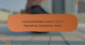 Central Midfielder in the 4-1-2-1-2: Playmaking, Distribution, Vision